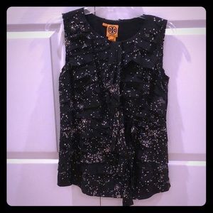 Tory Burch Silk Sleeveless top